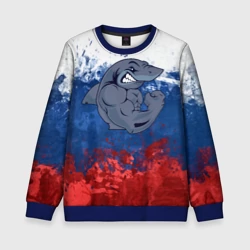 Детский свитшот 3D Акула