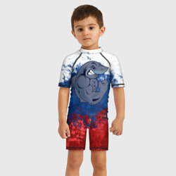 Детский купальный костюм 3D Акула - фото 2