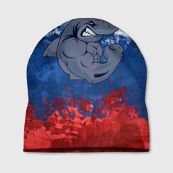 Шапка 3D Акула