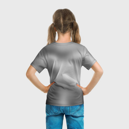 Детская футболка 3D Пловцы, цвет 3D печать - фото 6