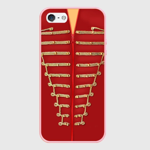 Чехол для iPhone 5/5S матовый Пиджак Майкла Джексона