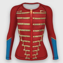 Женский рашгард 3D Пиджак Майкла Джексона