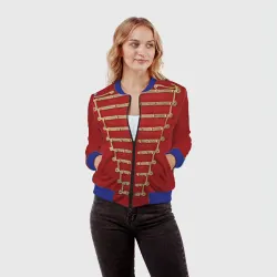 Женский бомбер 3D Пиджак Майкла Джексона - фото 2