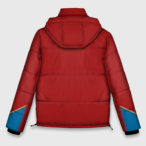 Мужская зимняя куртка 3D Пиджак Майкла Джексона, цвет красный - фото 2
