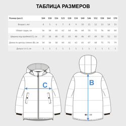 Куртка с принтом Джинсовка для любого человека, вид спереди №6. Цвет основы: черный