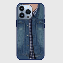 Чехол для iPhone 13 Pro Джинсовка