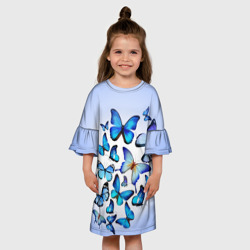 Детское платье 3D Бабочки - фото 2