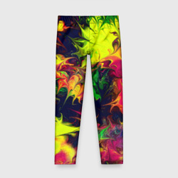 Детские леггинсы 3D Кислота
