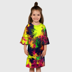 Детское платье 3D Кислота - фото 2