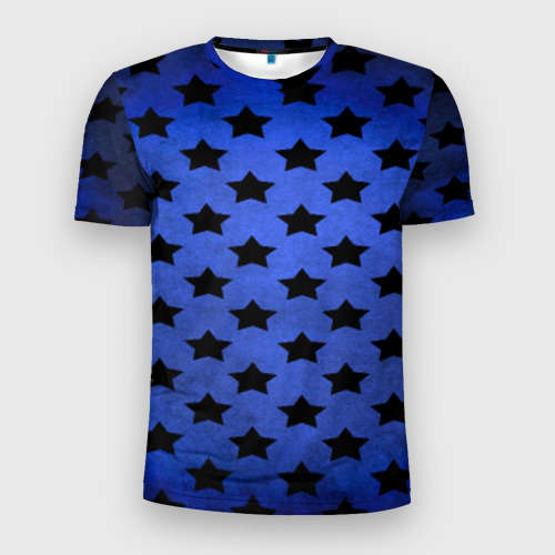 Мужская Спортивная футболка Звезды (3D)