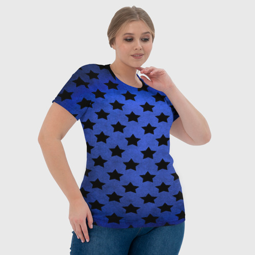 Женская футболка 3D Звезды - фото 6