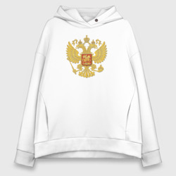 Женское худи Oversize хлопок Двуглавый