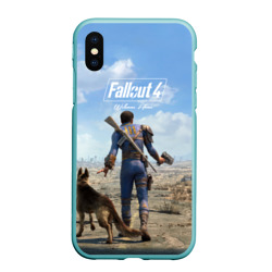 Чехол для iPhone XS Max матовый Fallout 4