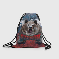 Рюкзак-мешок 3D Русский медведь