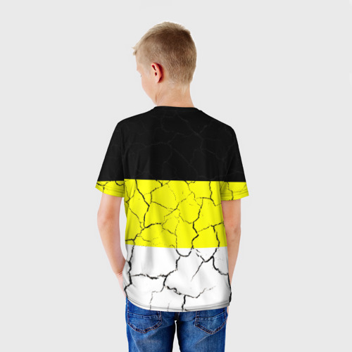 Детская футболка 3D Я Русский Имперский флаг, цвет 3D печать - фото 4
