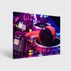Холст прямоугольный DJ Mix