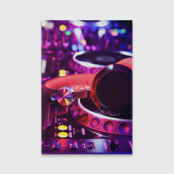 Обложка для паспорта матовая кожа DJ Mix