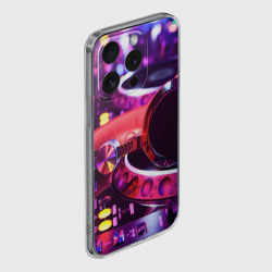 Чехол для iPhone 15 Pro Max силиконовый с защитой камеры DJ Mix - фото 2