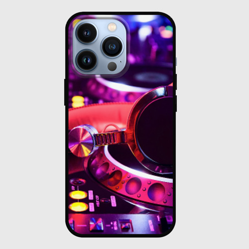 Чехол для iPhone 13 Pro DJ Mix, цвет черный