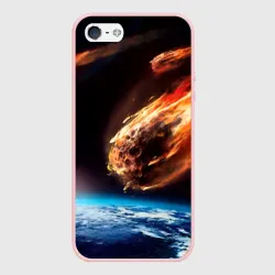 Чехол для iPhone 5/5S матовый Метеориты