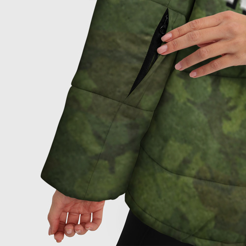 Женская зимняя куртка Oversize Главнокомандующий Михаил, цвет красный - фото 6