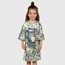 Детское платье 3D Лучший бухгалтер - фото 2