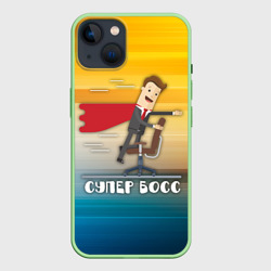 Чехол для iPhone 14 Супер босс