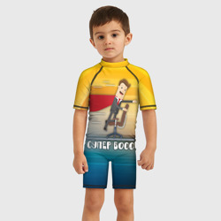 Детский купальный костюм 3D Супер босс - фото 2