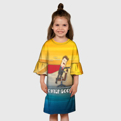 Детское платье 3D Супер босс - фото 2