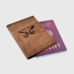 Обложка для паспорта матовая кожа Master chef - фото 2