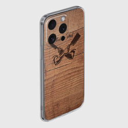 Чехол для iPhone 15 Pro Max силиконовый с защитой камеры Master chef - фото 2