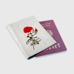 Обложка для паспорта матовая кожа Самая лучшая мама - фото 2