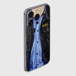 Чехол для iPhone 16 Pro Max силиконовый с защитой камеры Форма security - фото 2