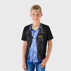 Детская футболка 3D Форма security - фото 2