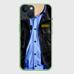 Чехол для iPhone 14 Форма security