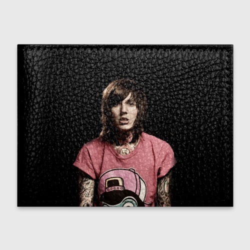 Обложка для студенческого билета Oliver Sykes, цвет бирюзовый