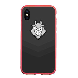 Чехол для iPhone XS Max матовый G2 eSports