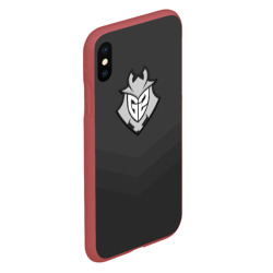 Чехол для iPhone XS Max матовый G2 eSports - фото 2