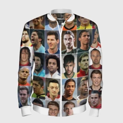 Мужской бомбер 3D Лучшие футболисты