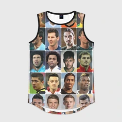 Мужская спортивная майка 3D Лучшие футболисты