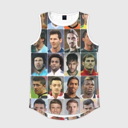Мужская спортивная майка 3D Лучшие футболисты