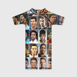 Детский купальный костюм 3D Лучшие футболисты