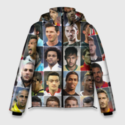 Мужская зимняя куртка 3D Лучшие футболисты
