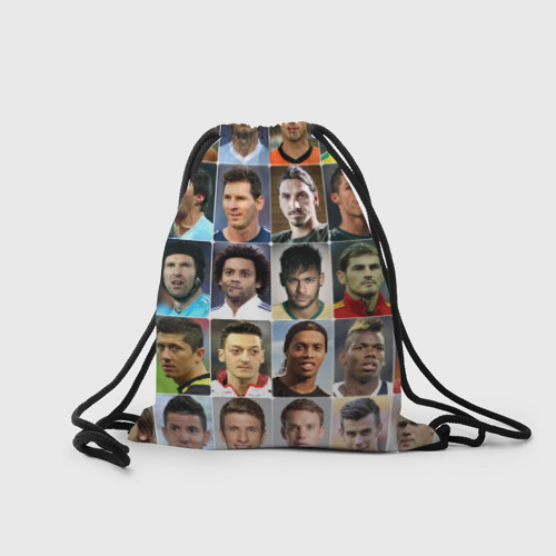 Рюкзак-мешок 3D Великие футболисты - фото 2