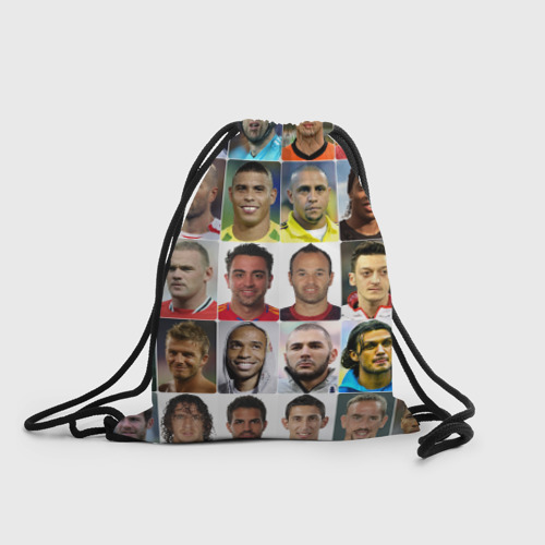 Рюкзак-мешок 3D Великие футболисты