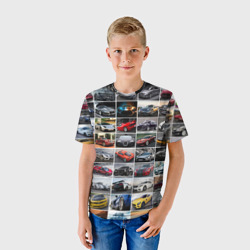 Детская футболка 3D Крутые тачки - фото 2