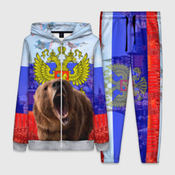 Женский костюм 3D Русский медведь и герб