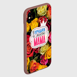 Чехол для iPhone XS Max матовый Маме - фото 2