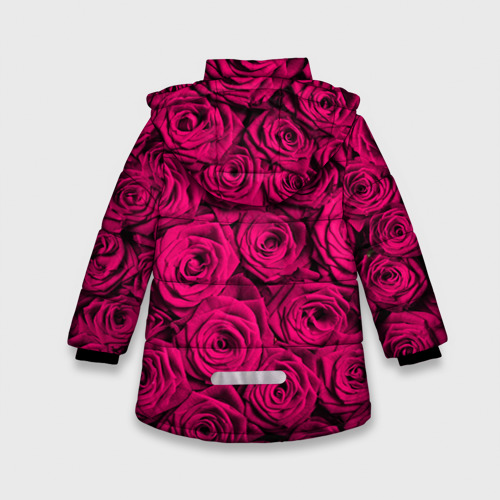 Зимняя куртка для девочек 3D Дочке, цвет светло-серый - фото 2