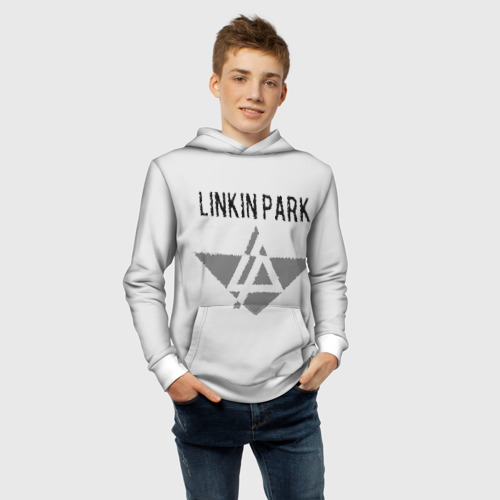 Детская толстовка 3D Linkin Park, цвет белый - фото 6